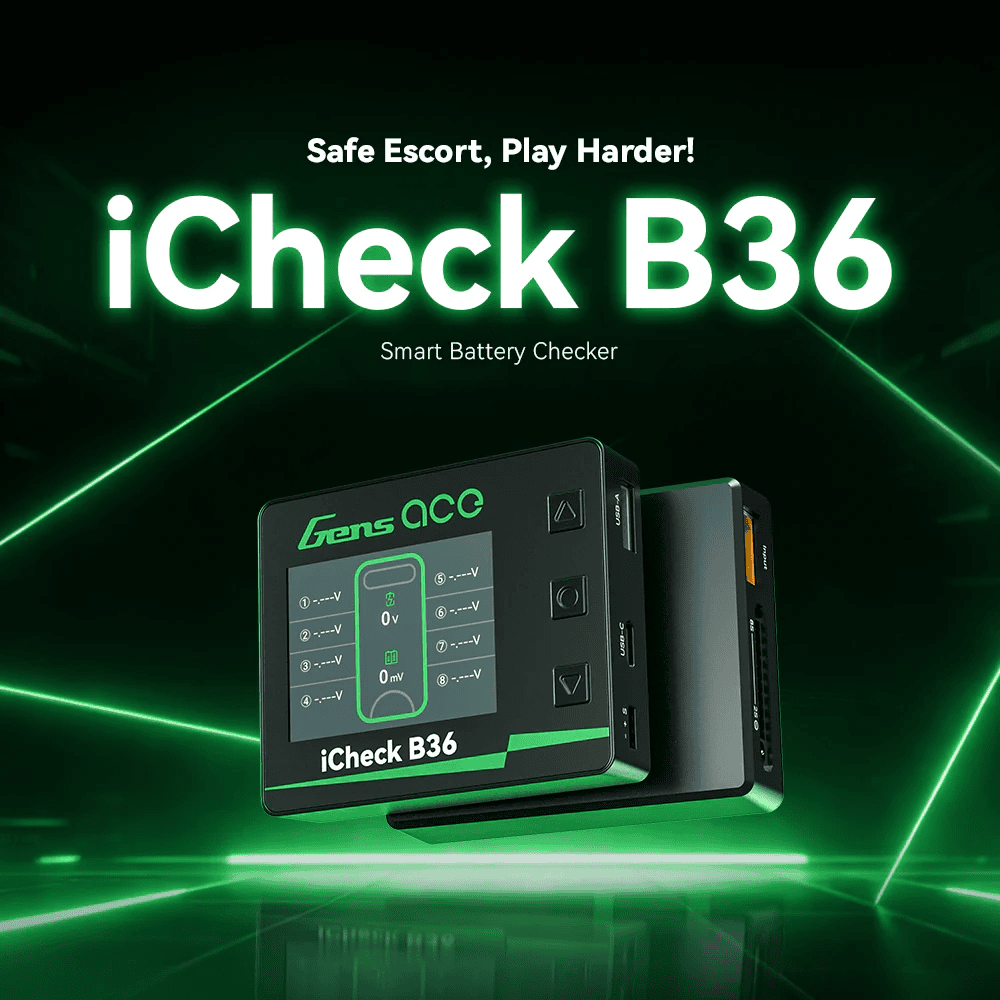Gens ace iCheck B36 | Smart RC Battery Checker - Image 3