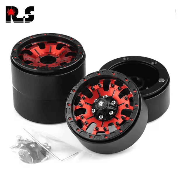 Red Spider 1.9 Beedlock Alloy Wheels for 1/10 - Image 3