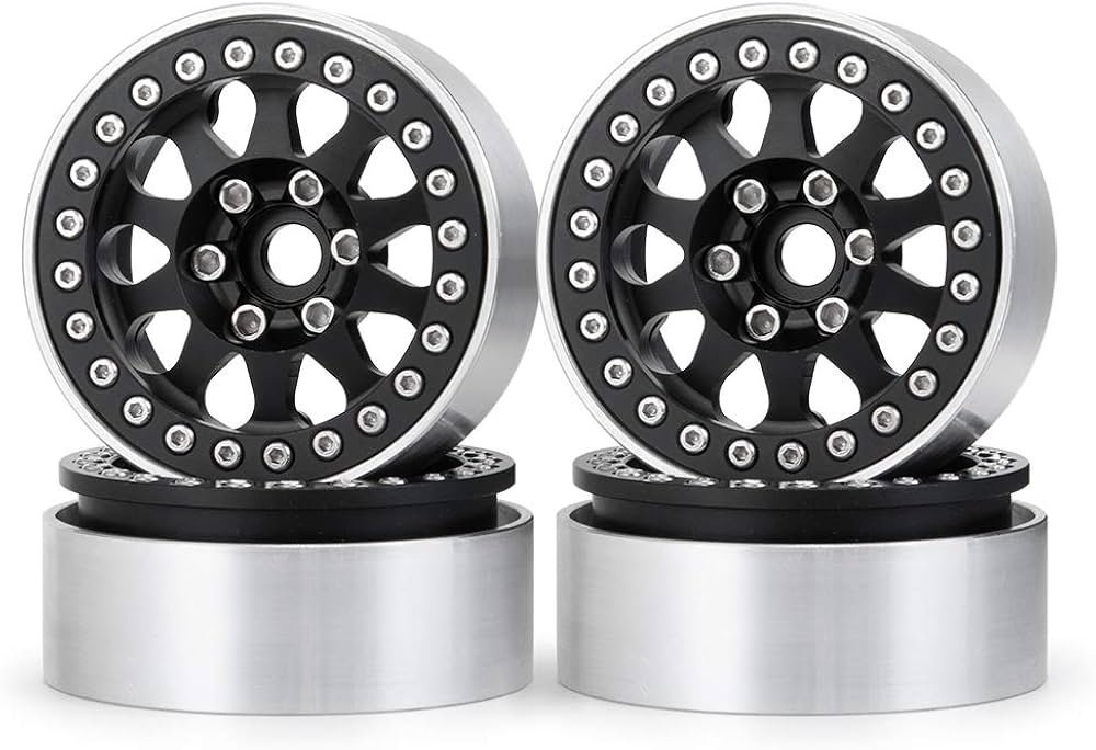 High End Ghost 2.2inch Beadlock Alloy Wheels