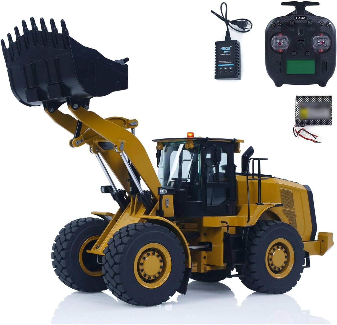 K966 KABOLITE 2.4G 1/16 Metal Hydraulic RC Loader - Image 3
