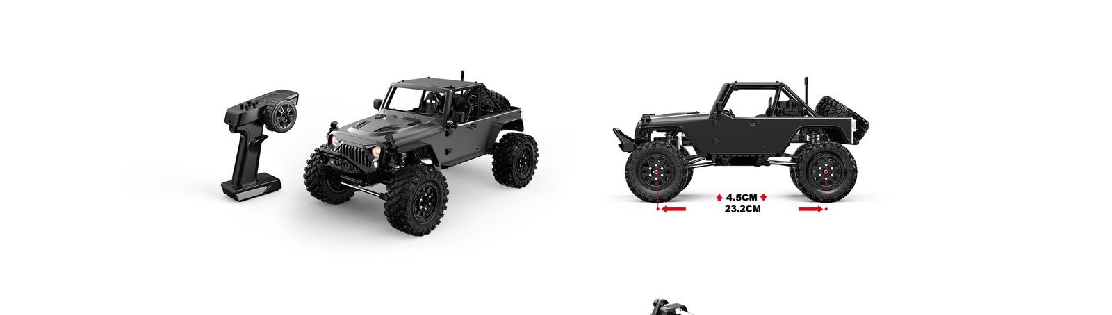 MJX Hyper Go H12Y RC Car 1/12 4WD Brushless - Image 3