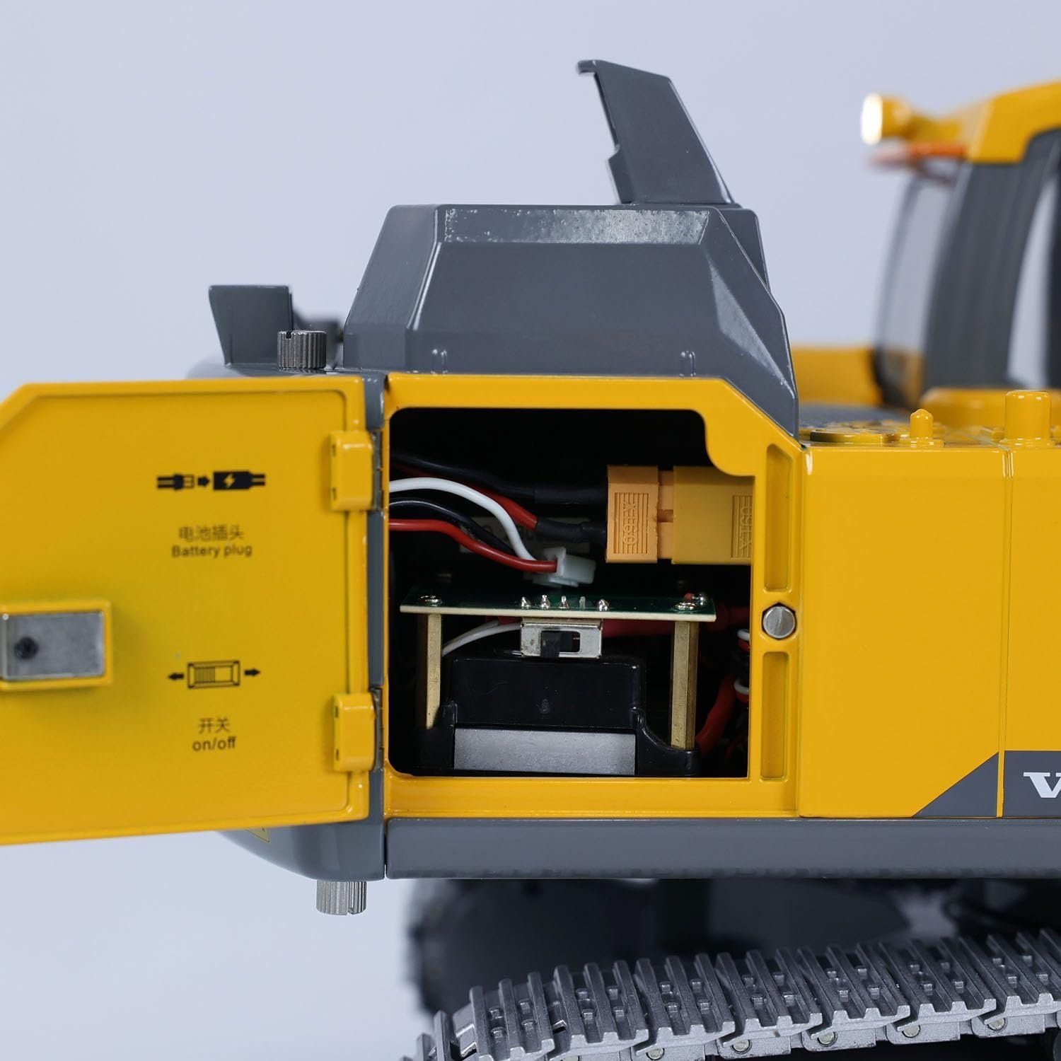 DoubleE EC160E 1/14 RC Hydraulic Excavator E111 Alloy Remote Control - Image 5