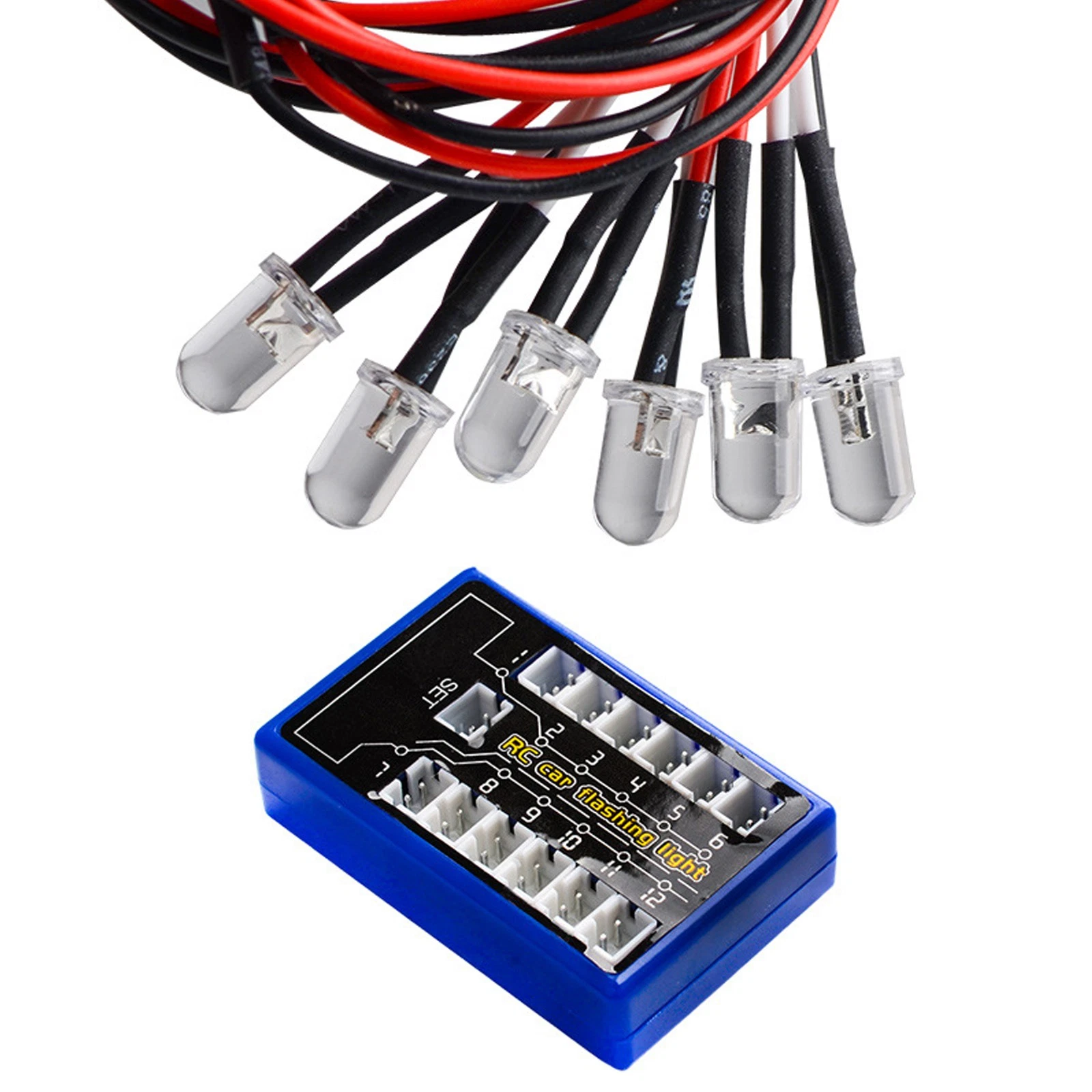 12 Led Light Kit For Rc Model Car Trucks - Image 3