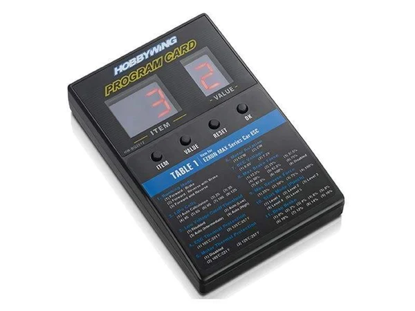 HobbyWing LED Program Box – General