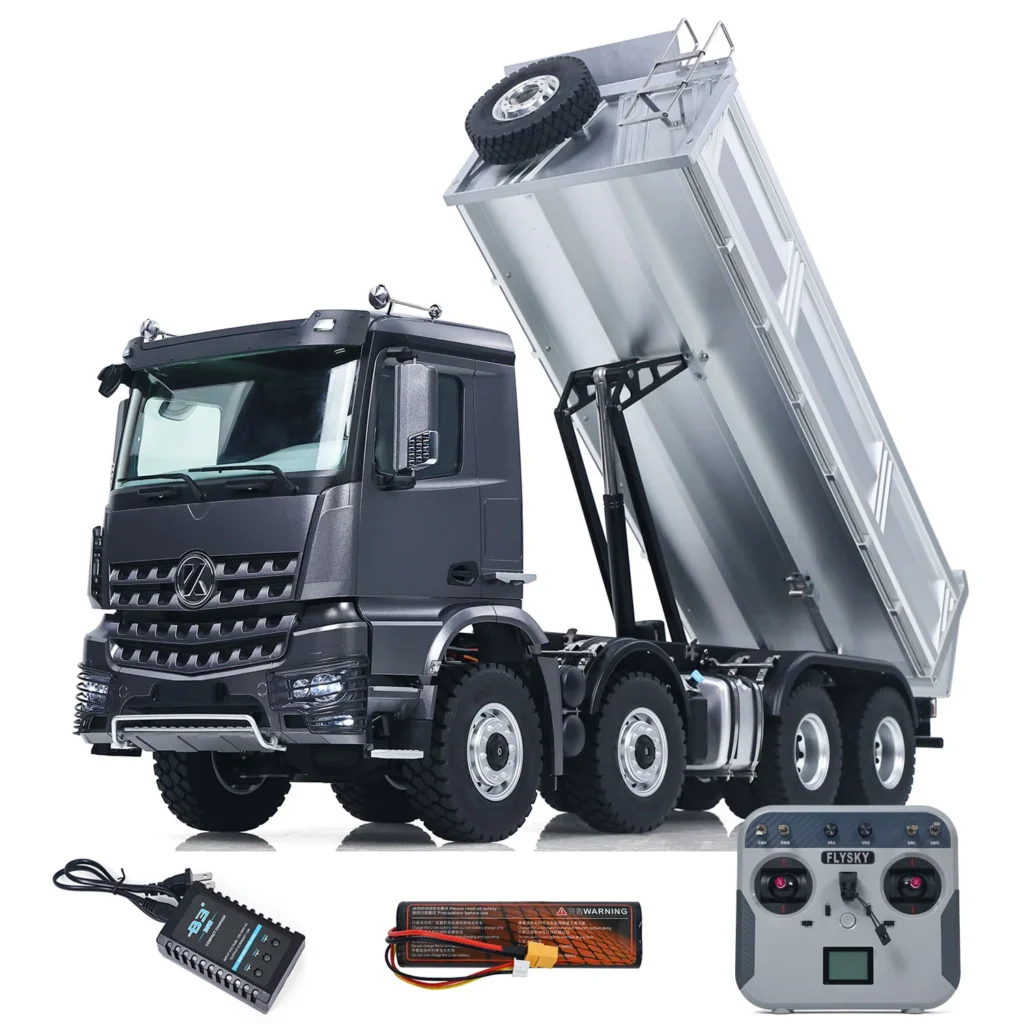 1/14 Kabolite K5703 8×8 Metal Electric RC Tipper Remote Control Dump Truck