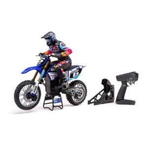 1/4 Promoto-MX Pro Circuit 2S RTR Brushless Motorcycle, Blue